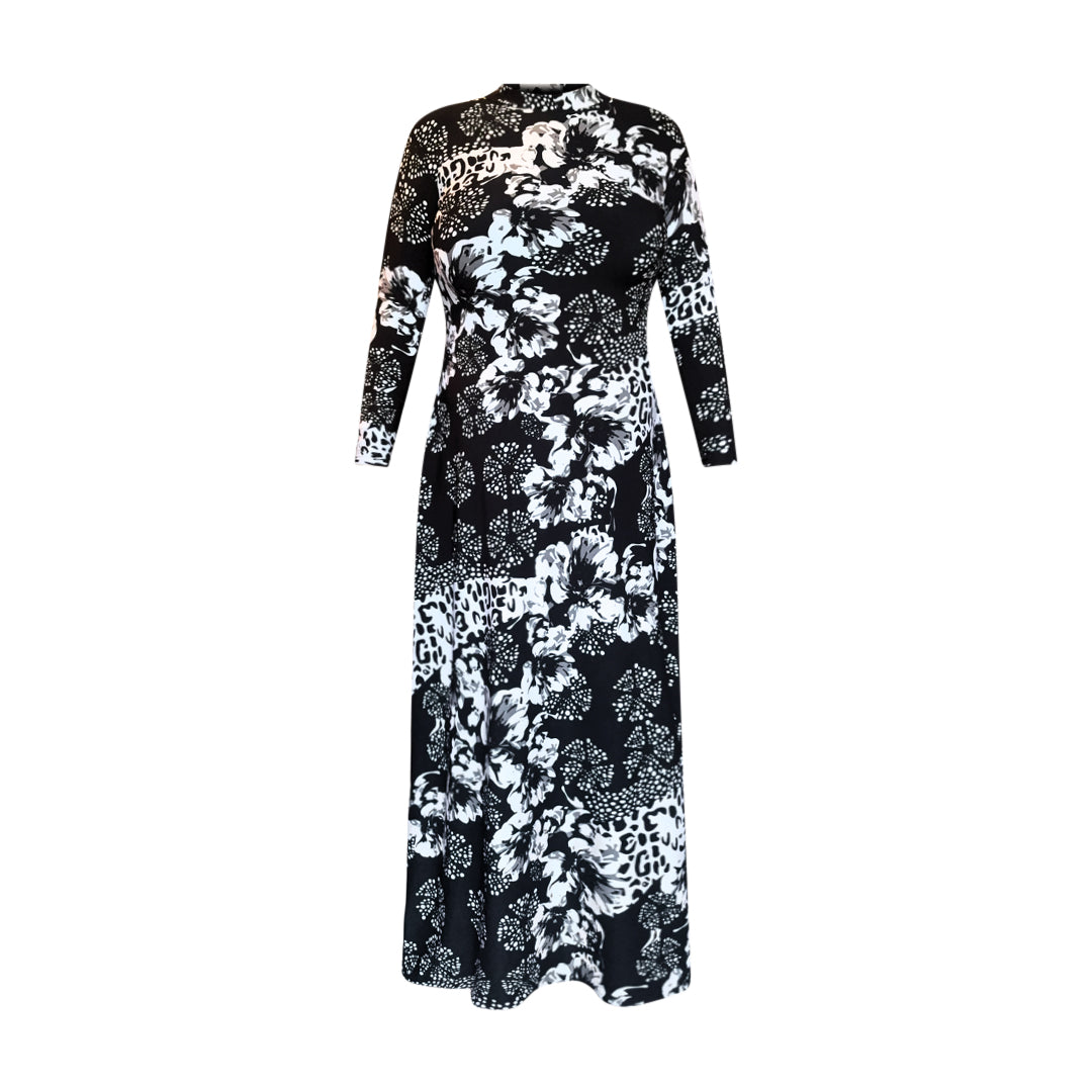 LJ Wild Orchid Couture Dress Luxury Floral Print Dress for Exclusive Events Lashawn Janae LJ Wild Orchid Couture Dress Luxury Floral Print Dress for Exclusive Events Lashawn Janae