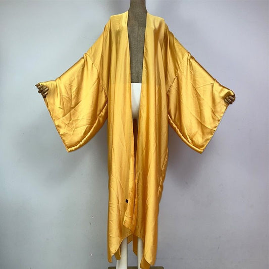 Sun Gold Silk Kimono