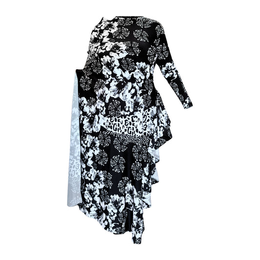 LJ Jungle Couture Asymmetrical Blouse
