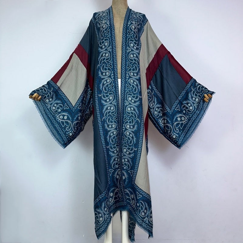Boho Paisley Kimono