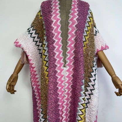 Knitted Sweater Kimono - Lashawn Janae