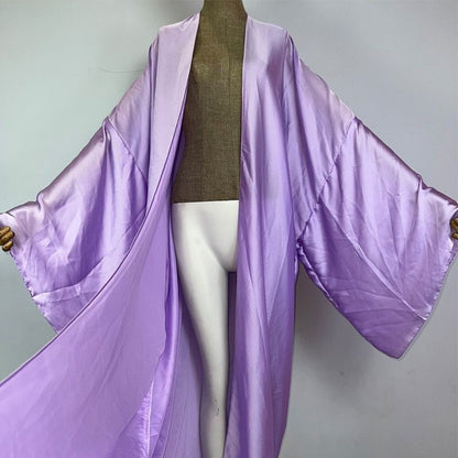 Lavender Silk Kimono