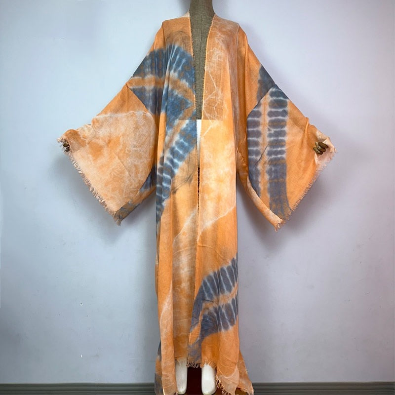 Kimono Tie-Dye Albaricoque 