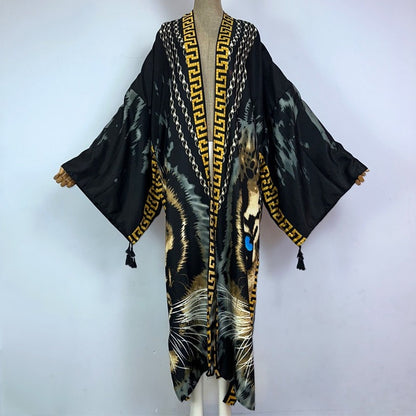 Midnight Panther Kimono