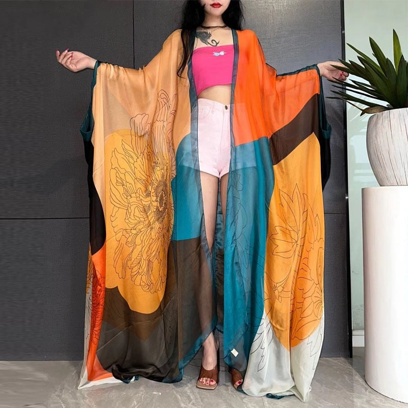 Mystical Sheer Cover Up Kimono