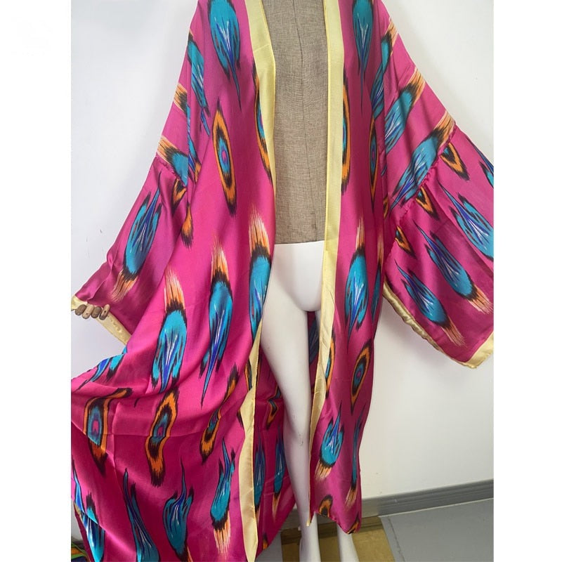 Sultry Feathers Kimono