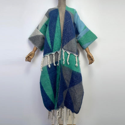 Lavish Wool Tassel Cardigan Kimono - Lashawn Janae