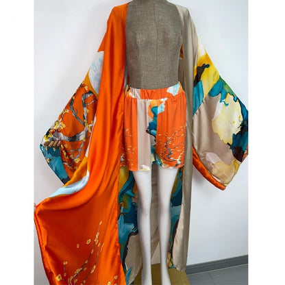 All Inclusive Kimono & Short Set - Lashawn Janae (7260703293598)