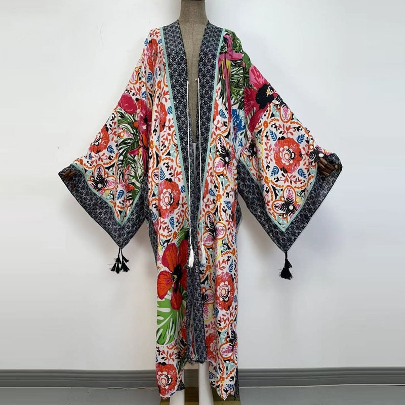 Flower Shop Kimono - Lashawn Janae