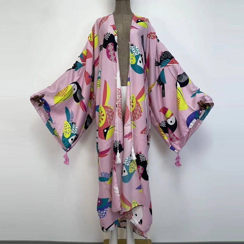 Fruit Fresco Kimono - Lashawn Janae