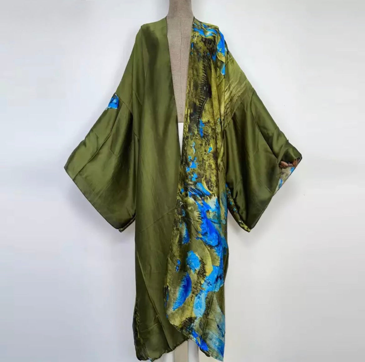 Green Ivy Kimono - Lashawn Janae (7229996466334)