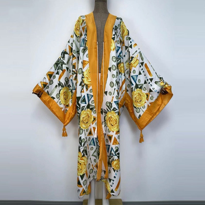 Artistic Daffodil Kimono - Lashawn Janae