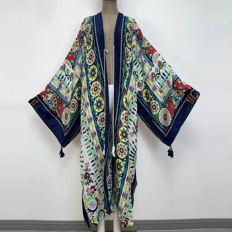 Fiesta Mist Kimono - Lashawn Janae
