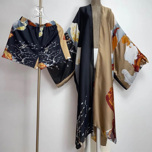 All Inclusive Kimono & Short Set (7260703293598)