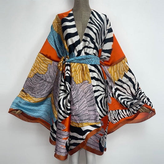 Safari Kimono (Short) - Lashawn Janae (7260593291422)